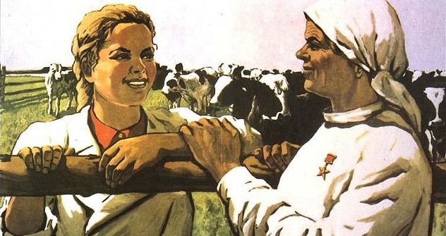 „И ти ћеш бити херој!“. Совјетски постер. Из слободних извора.
